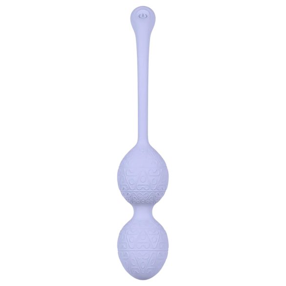 Loveline - boules de Kegel vibrantes duo - silicone violet
