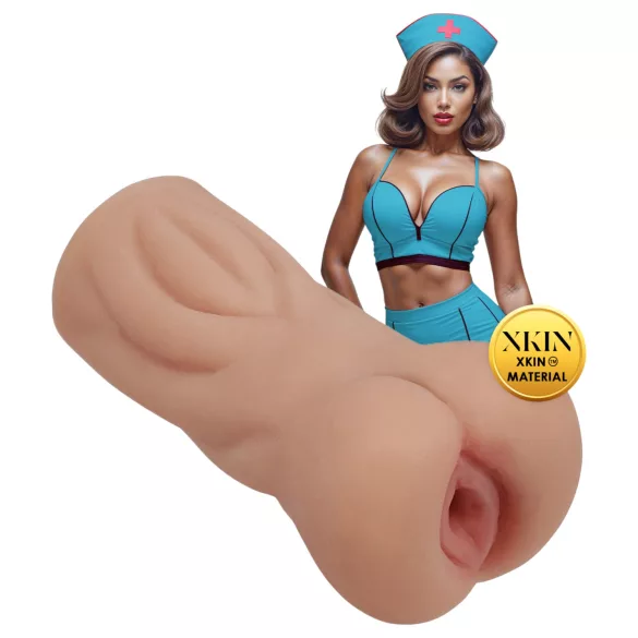 Masturbateur vagin réaliste XKIN Naughty Nurse Trixie (couleur chair)