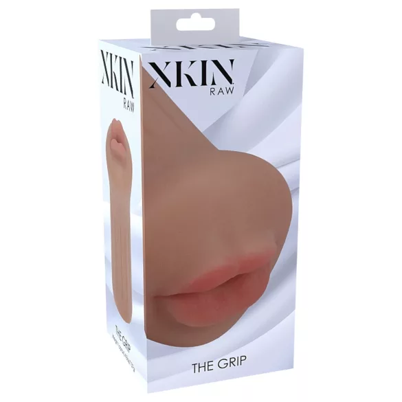 XKIN - masturbateur bouche artificielle - S (chair foncée)