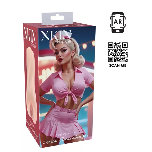 XKIN Cutie Darla - masturbateur vagin réaliste (couleur chair)