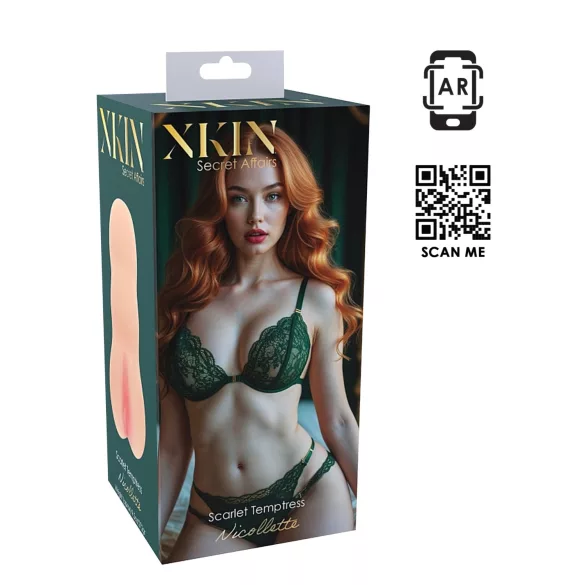XKIN Temtress Nicolette - masturbateur vagin réaliste (couleur chair)
