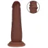 RealRock - gode réaliste à double densité (marron) - 15,5 cm