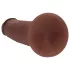 RealRock - gode réaliste à double densité (marron) - 15,5 cm