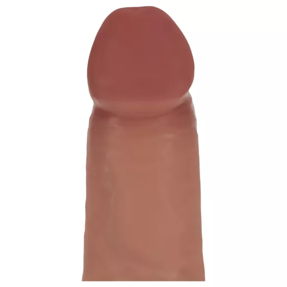 RealRock - gode réaliste à double densité (bronzé) - 15,5 cm