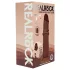 RealRock - gode réaliste à double densité (marron) - 18,5 cm