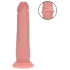 RealRock - gode réaliste à double densité (couleur chair) - 18,5 cm