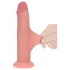 RealRock - gode réaliste à double densité (couleur chair) - 18,5 cm
