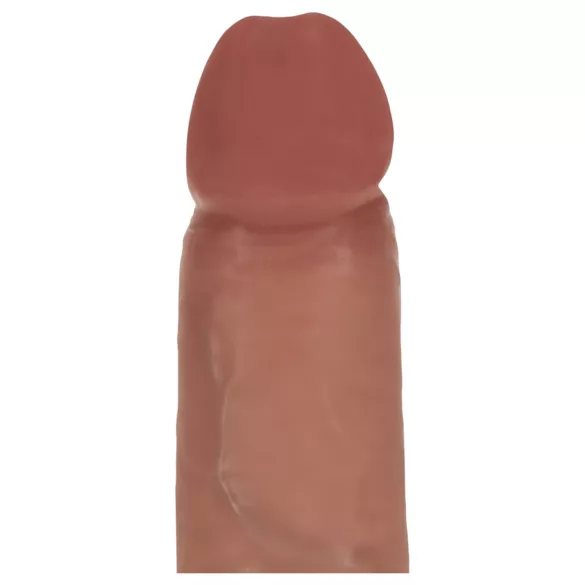 RealRock - gode réaliste à double densité (bronzé) - 18,5 cm