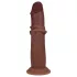 RealRock - gode réaliste à double densité (brun) - 20,5 cm