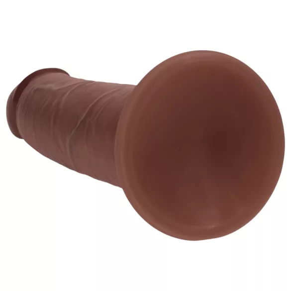 RealRock - gode réaliste à double densité (brun) - 20,5 cm