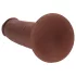 RealRock - gode réaliste à double densité (brun) - 20,5 cm