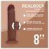 RealRock - gode réaliste à double densité (brun) - 20,5 cm