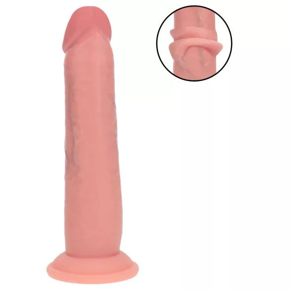 RealRock - gode réaliste à double densité (couleur chair) - 20,5 cm