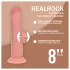 RealRock - gode réaliste à double densité (couleur chair) - 20,5 cm