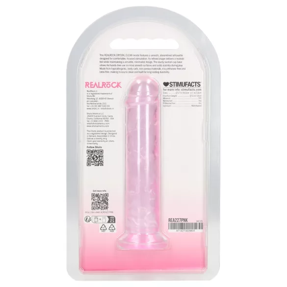 RealRock - gode réaliste avec ventouse (rose) - 12,7 cm
