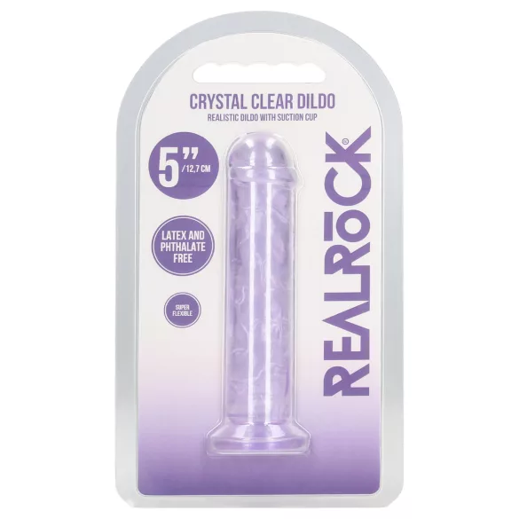 RealRock - gode réaliste avec ventouse (violet) - 12,7 cm