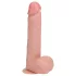 RealRock - gode vibrant avec ventouse - réaliste beige 20,5cm