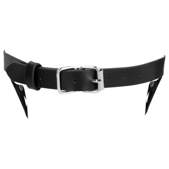 Ouch! - masque cage en simili cuir - noir