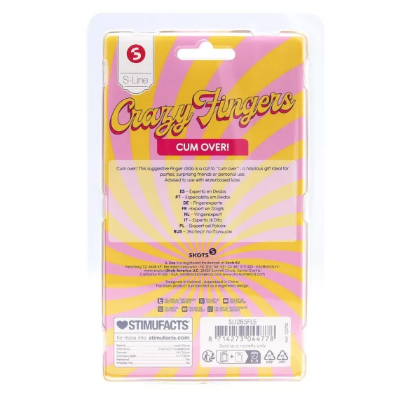 S-Line - gode à deux doigts (naturel)