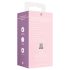Loveline - vibromasseur doigt nervuré - silicone rose