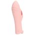 Loveline - vibromasseur doigt nervuré - silicone rose