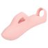 Loveline - vibromasseur doigt nervuré - silicone rose