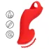 Loveline - mini vibromasseur doigt stimulant - silicone rouge