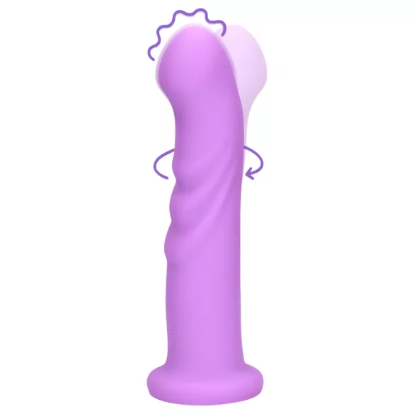 Loveline - vibromasseur rotatif rechargeable - silicone rose