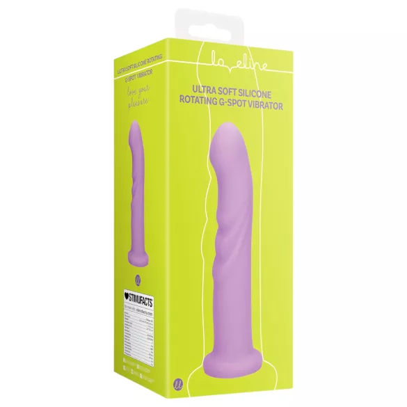 Loveline - vibromasseur rotatif rechargeable - silicone rose