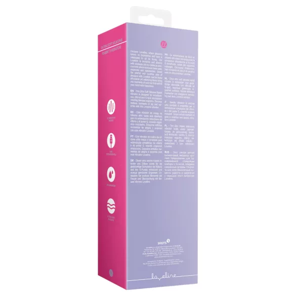 Loveline - Vibromasseur lapin rose rechargeable