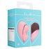 Loveline Tapping Heart - stimulateur clitoridien vibrant rechargeable - rose