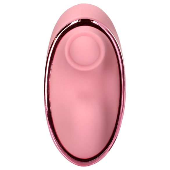 Loveline Tapping Heart - stimulateur clitoridien vibrant rechargeable - rose