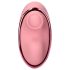 Loveline Tapping Heart - stimulateur clitoridien vibrant rechargeable - rose
