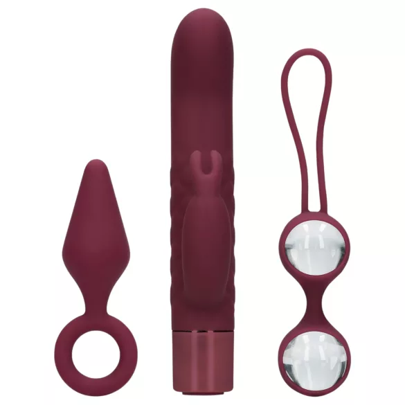 Loveline (S)explore - coffret sextoys pour femmes - rouge