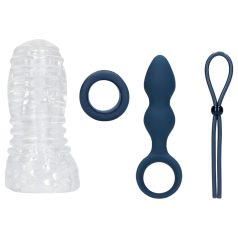 Loveline (S)explore - coffret sextoys pour homme - bleu