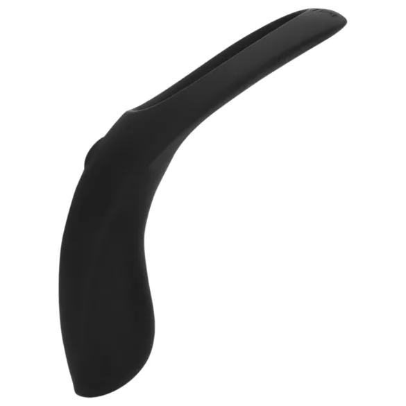 Loveline - anneau pénis et testicules vibrant rechargeable - silicone noir