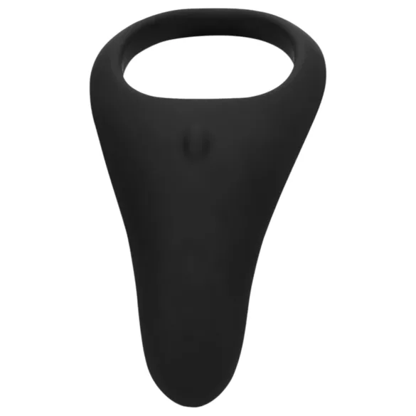 Loveline - anneau pénis et testicules vibrant rechargeable - silicone noir