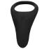 Loveline - anneau pénis et testicules vibrant rechargeable - silicone noir
