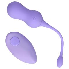   Loveline - boules de geisha vibrantes sans fil rechargeables - violet