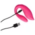 Loveline - vibromasseur couple télécommandé sans fil rechargeable - rose