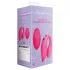 Loveline - vibromasseur couple télécommandé sans fil rechargeable - rose