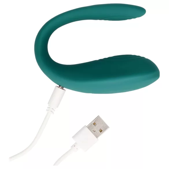 Loveline - vibromasseur couple sans fil rechargeable étanche - vert