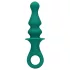 Loveline - plug anal vibrant rechargeable à billes - silicone vert