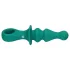 Loveline - plug anal vibrant rechargeable à billes - silicone vert