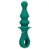 Loveline - plug anal vibrant rechargeable à billes - silicone vert