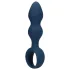 Loveline - plug anal à anneau - grande taille - bleu