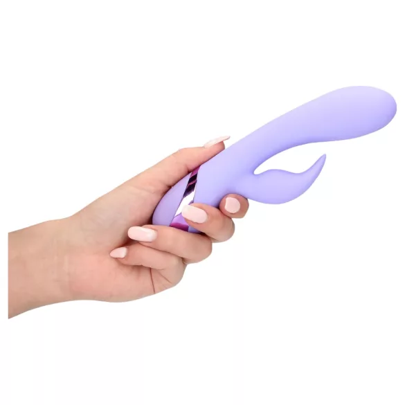 Loveline - vibromasseur rabbit clitoridien rechargeable - silicone violet