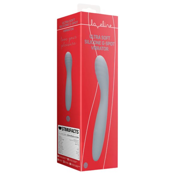 Loveline - vibromasseur point G rechargeable - silicone gris