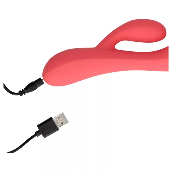 Loveline - vibromasseur rabbit rechargeable étanche - stimulation clitoridienne