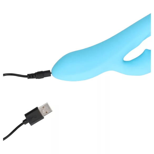 Loveline - Vibromasseur rabbit étanche - stimulation clitoridienne - bleu